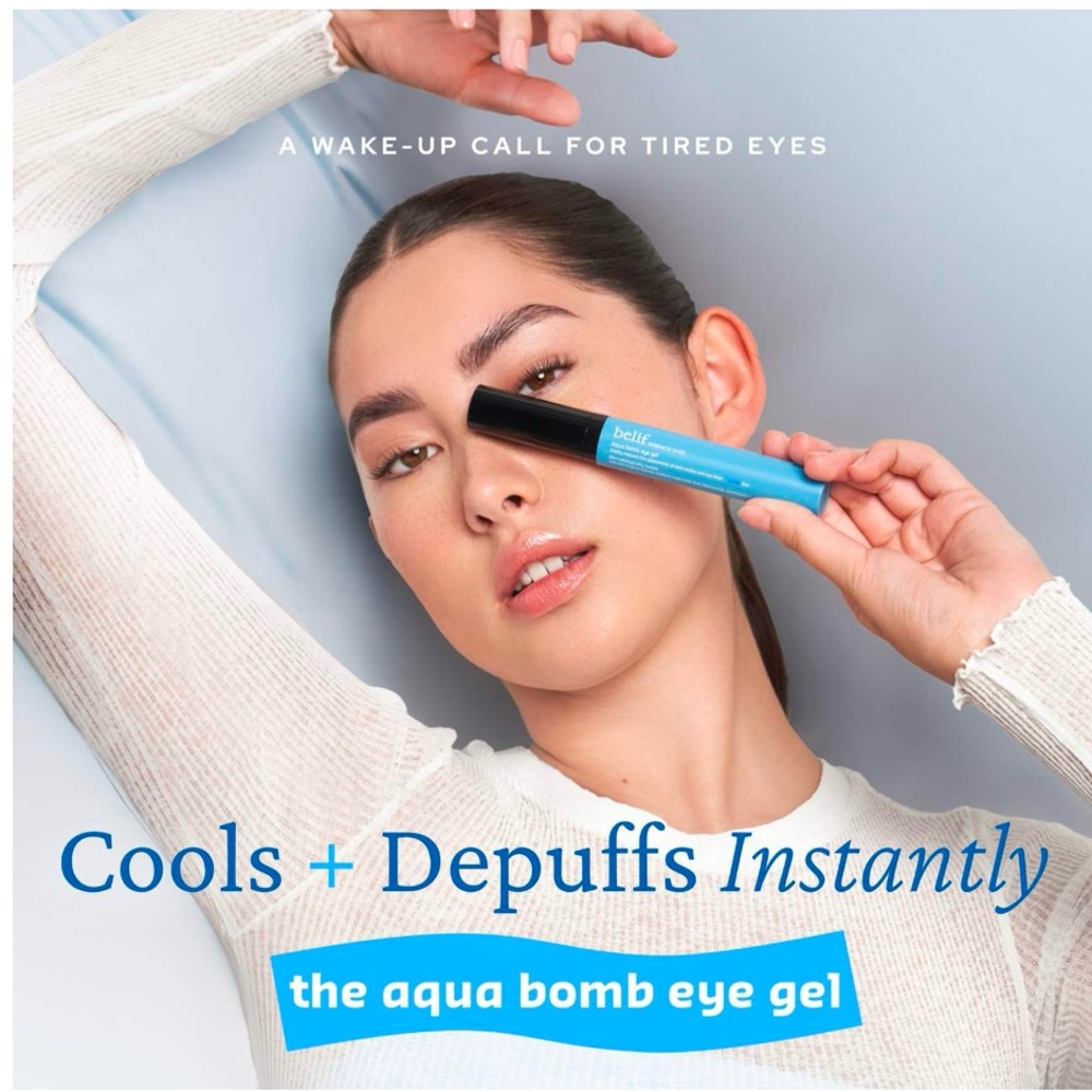 💦 BELIF The True Cream + Aqua Bomb Eye Gel Set of Minis - Picture 4 of 10